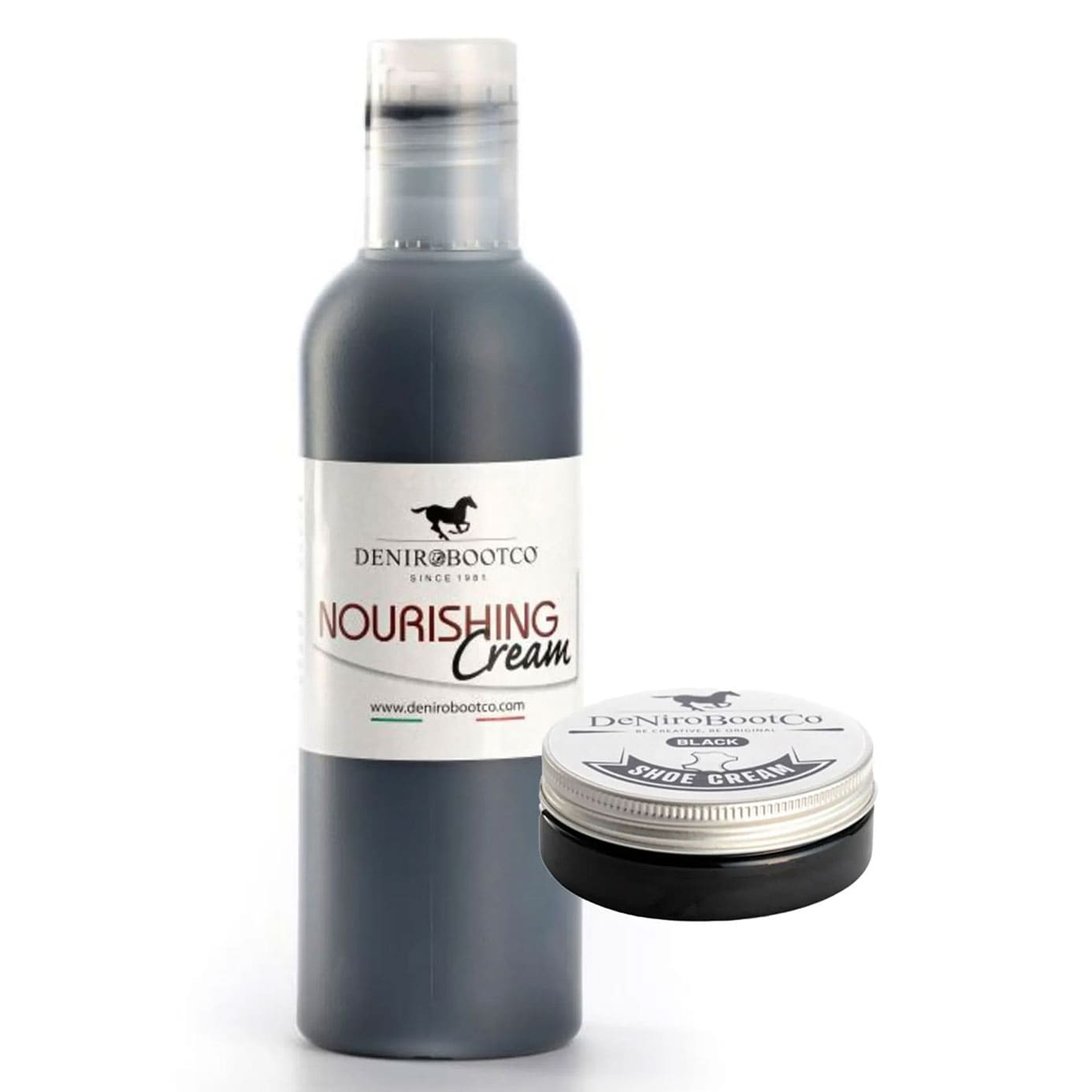 Botas de equitación De Niro Nourishing Boot Cream - Black para equitación
