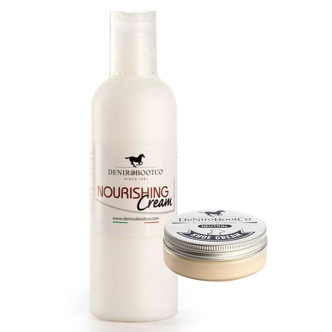 Calzado ecuestre De Niro Riding Boots De Niro Nourishing Boot Cream - Natural vista principal
