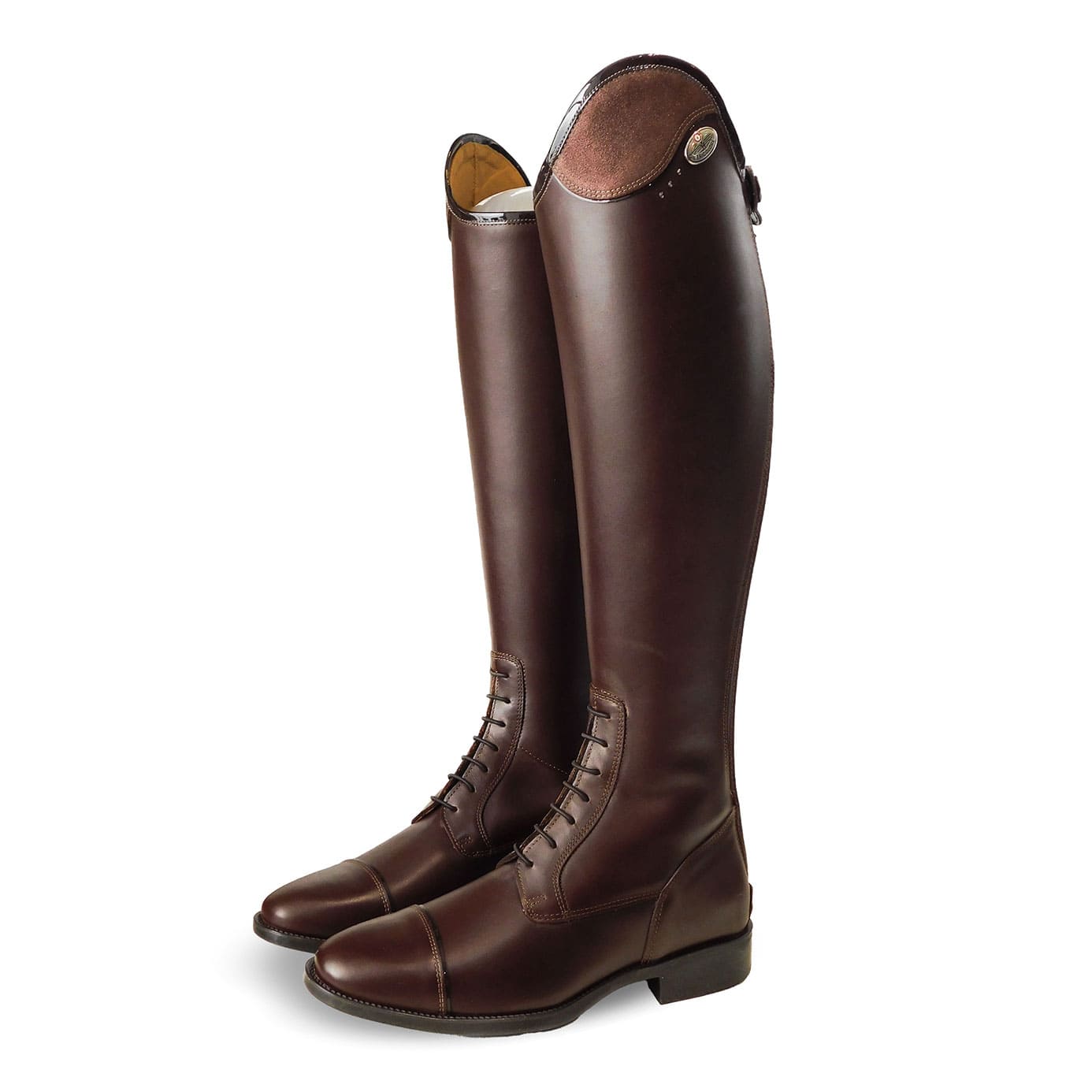Camiseta técnica De Niro Riding Boots De Niro Smooth Brown Salentino Riding detalle 2