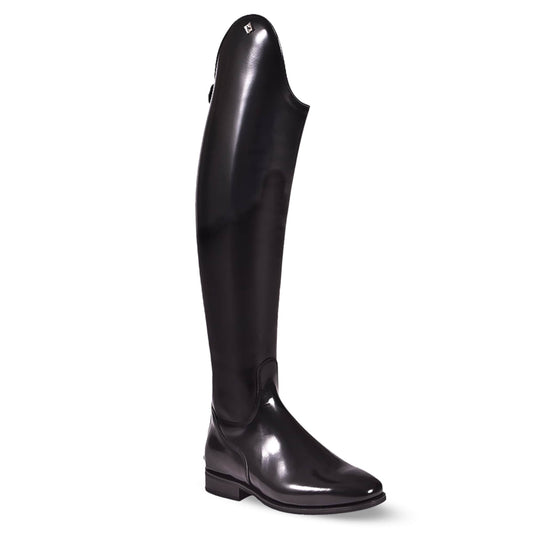 Botas de doma De Niro Volta Brushed Black Dressage para equitación