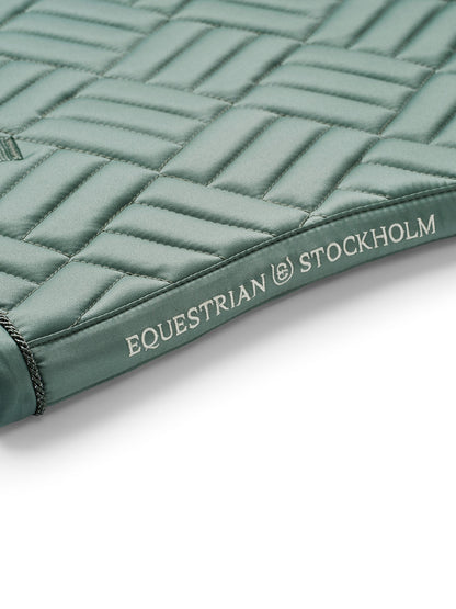 Jump Saddle Pad Modern Equestrian Stockholm Jump Saddle Pad Modern Mint Green detalle 4