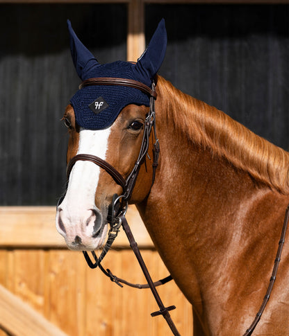 Orejera Noise-Reducing Fly/Ear Bonnet con Removable Ear Lining Horse Pilot para equitación - vista 4