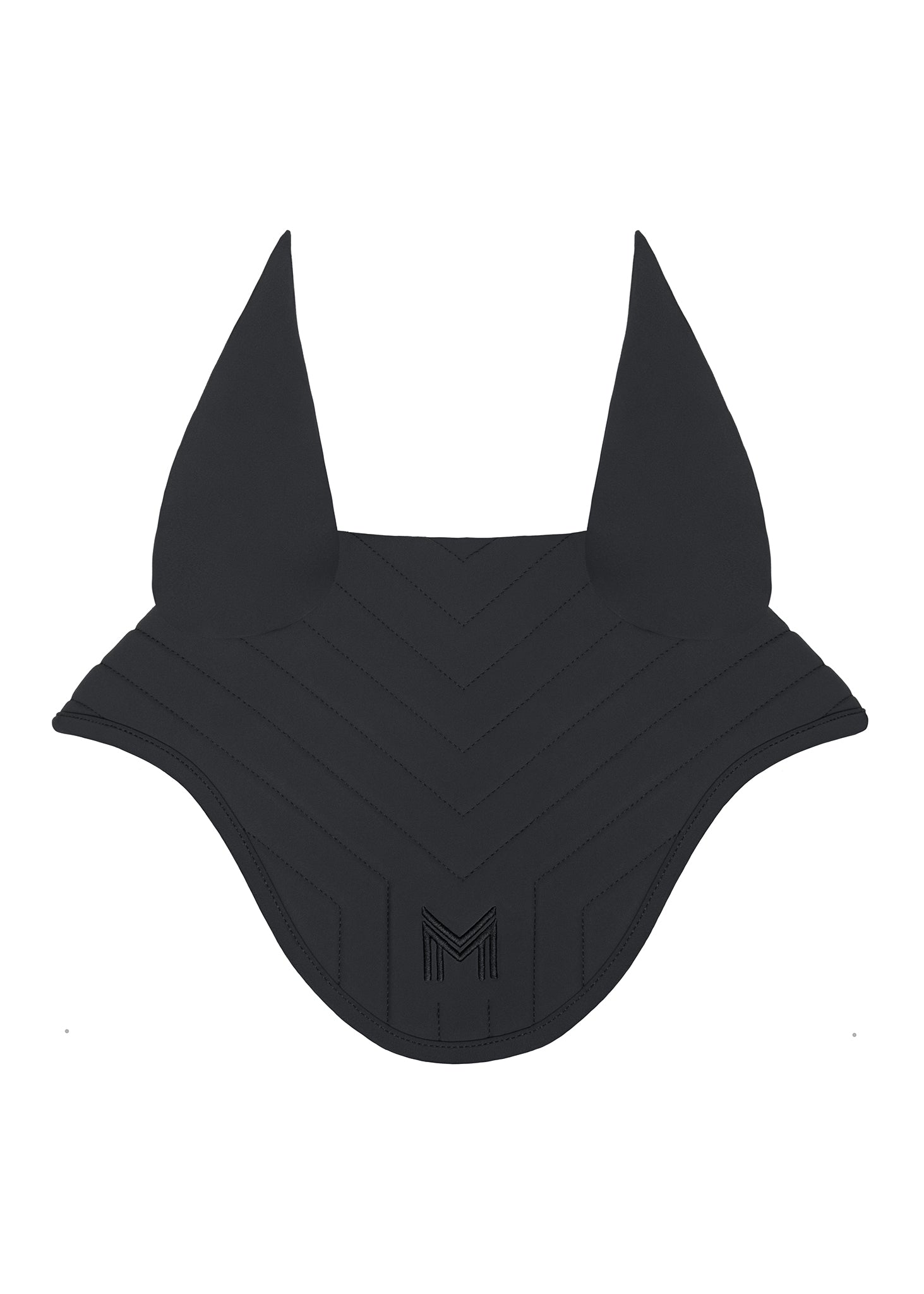 Producto ecuestre Maximilian Equestrian Delta Ear Bonnet (Black) vista principal