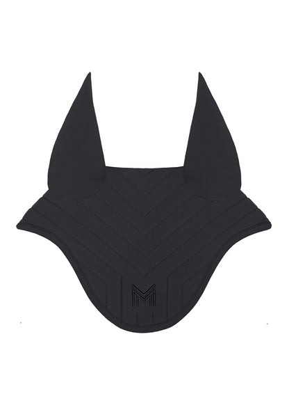 Producto ecuestre Maximilian Equestrian Delta Ear Bonnet (Black) vista principal