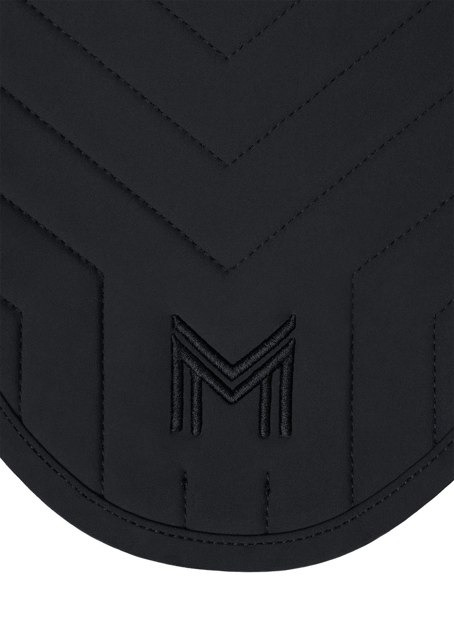 Producto ecuestre Maximilian Equestrian Delta Ear Bonnet (Black) detalle 2