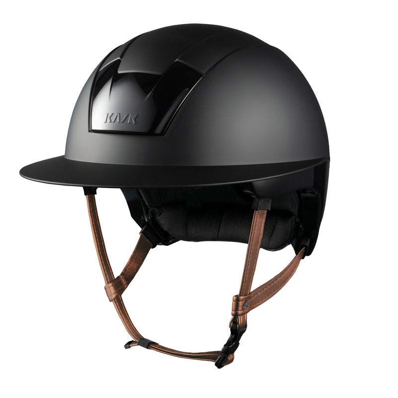Camisetas Kask Riding Kooki Lady con Brown Chin Strap para equitación - vista 3