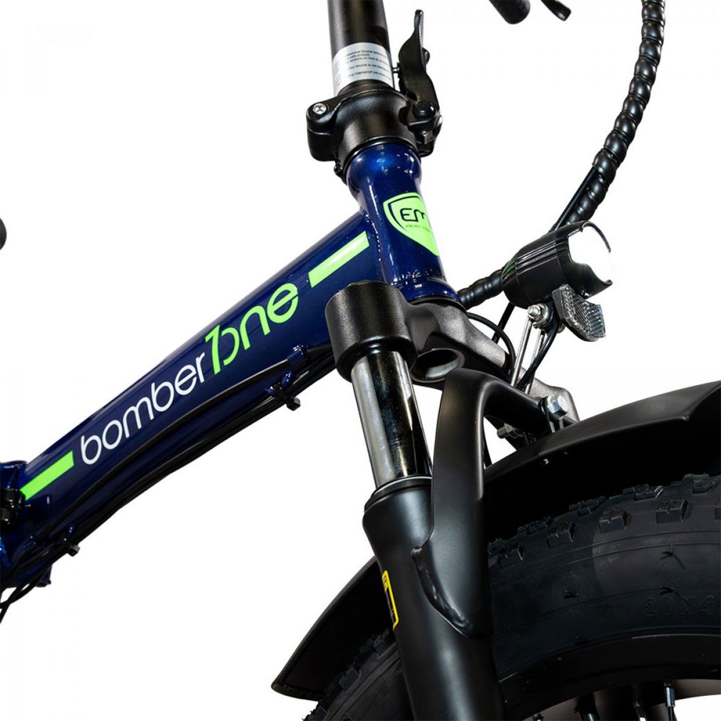 Bicicleta Bomber One Electric Moving Green - Azul