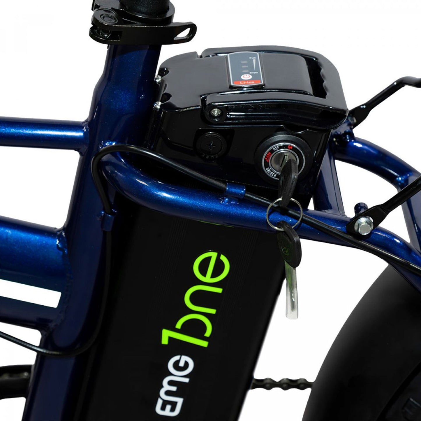 Bicicleta Bomber One Electric Moving Green - Azul