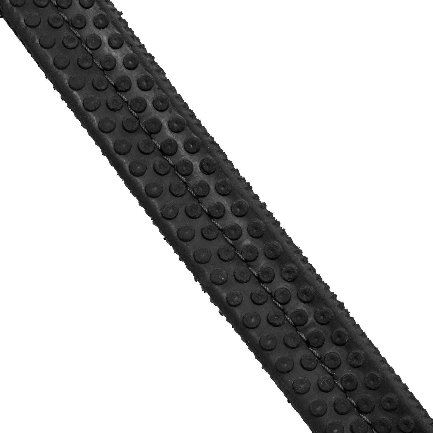 Riendas con martingala de cuero y goma Equestro - Negro