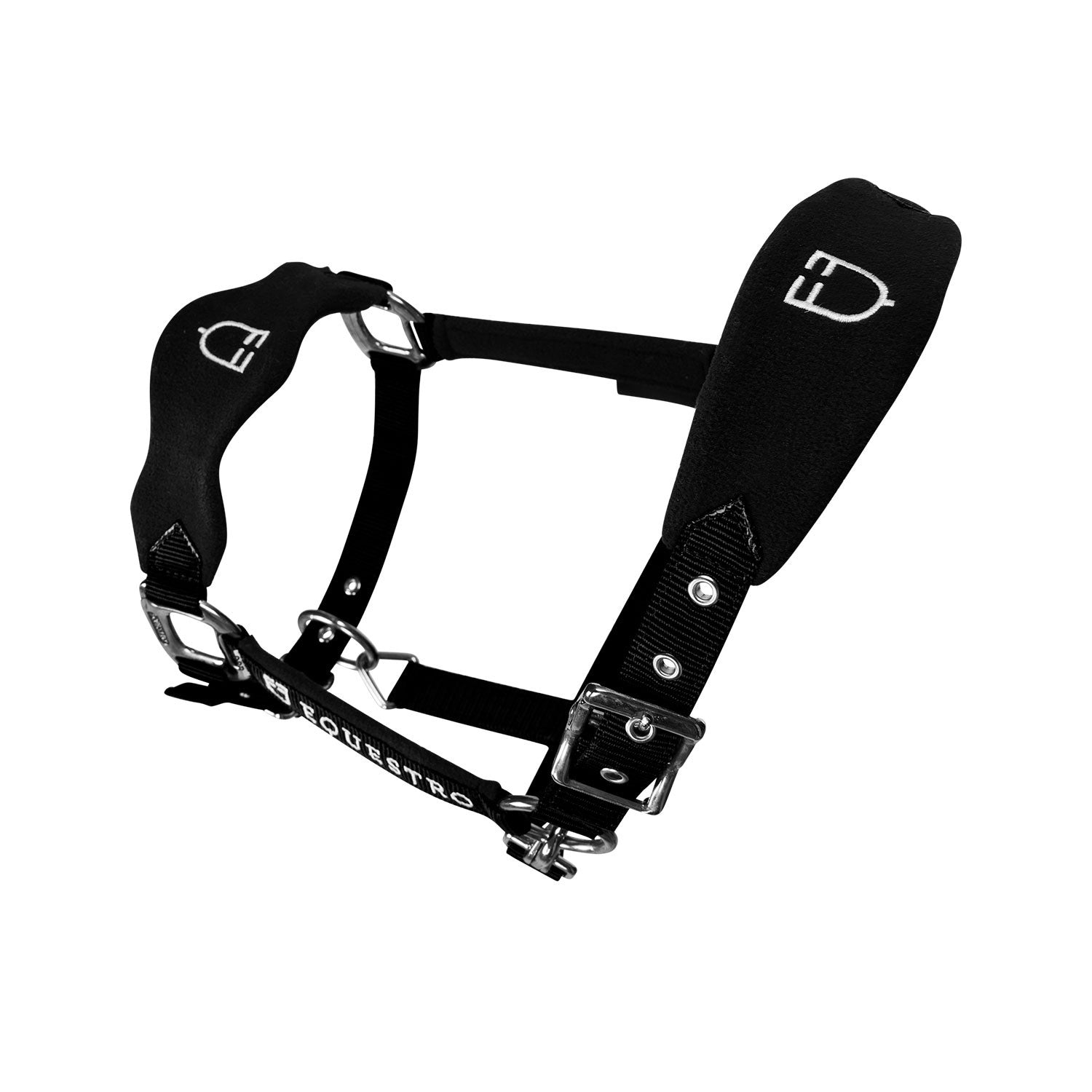 Cabezada doble regulación ramal coordinado Equestro - Negro