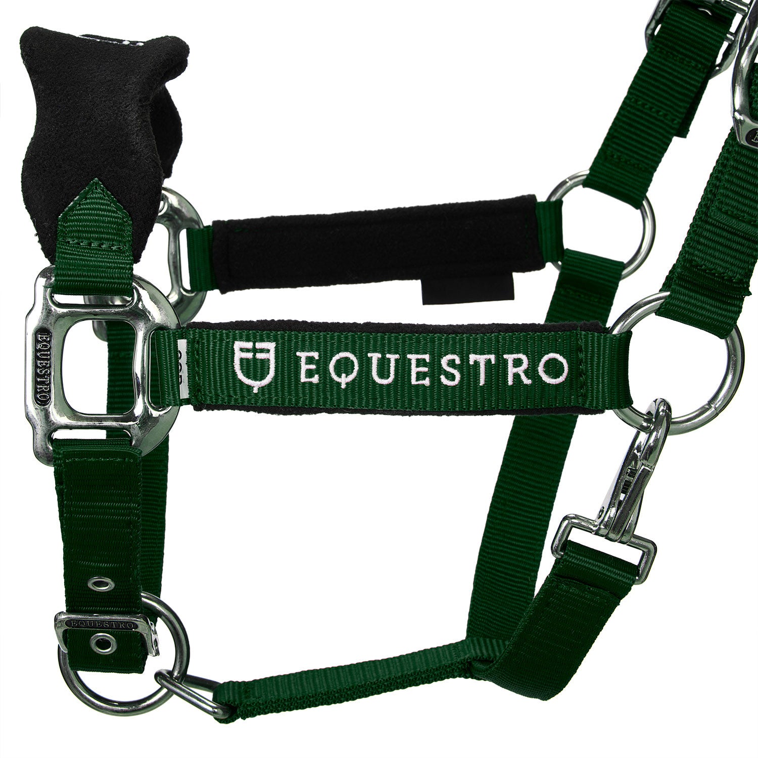 Cabezada doble regulación ramal coordinado Equestro - Verde