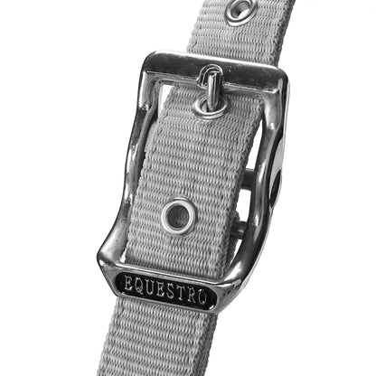 Cabezada doble regulación ramal coordinado Equestro - Gris