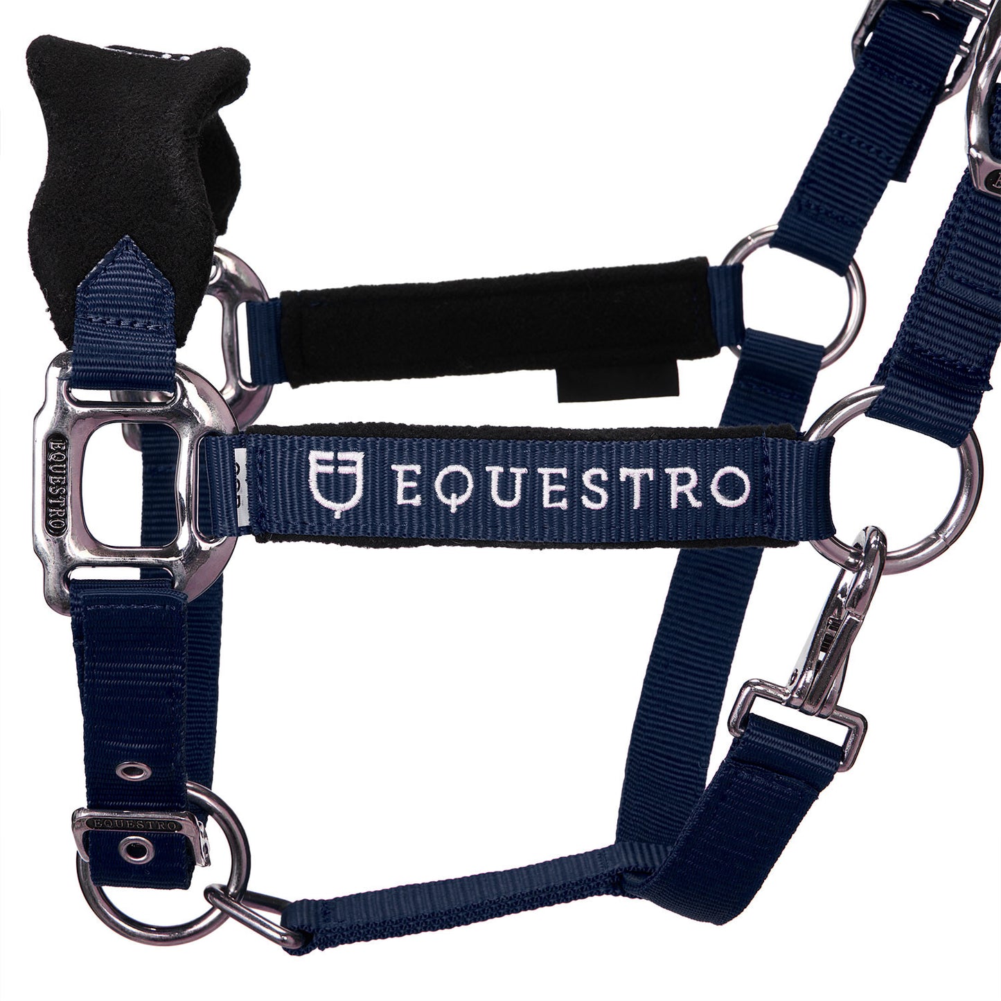 Cabezada doble regulación ramal coordinado Equestro - Azul marino