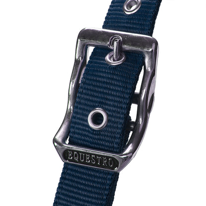 Cabezada doble regulación ramal coordinado Equestro - Azul marino