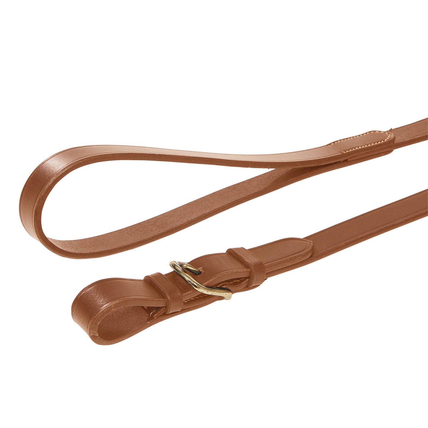 Cadena larga de latón resistente Equestro - Coñac
