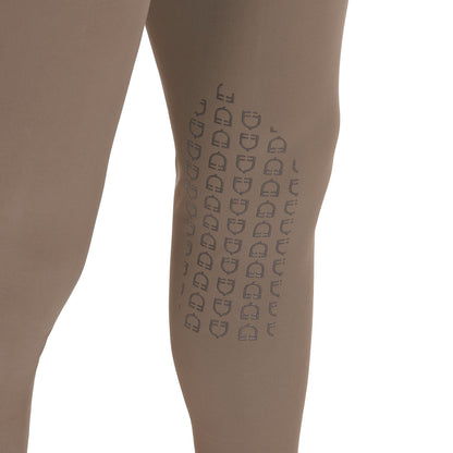Pantalones de hombre slim fit grip con logo Equestro - Walnut