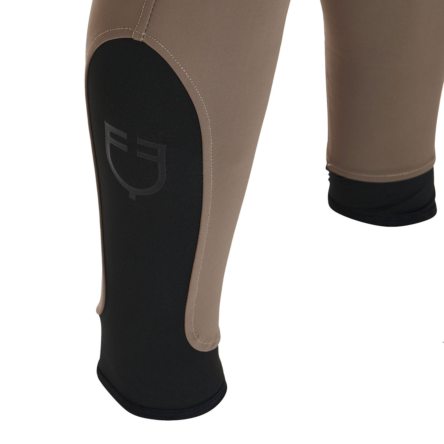 Pantalones de hombre slim fit grip con logo Equestro - Walnut