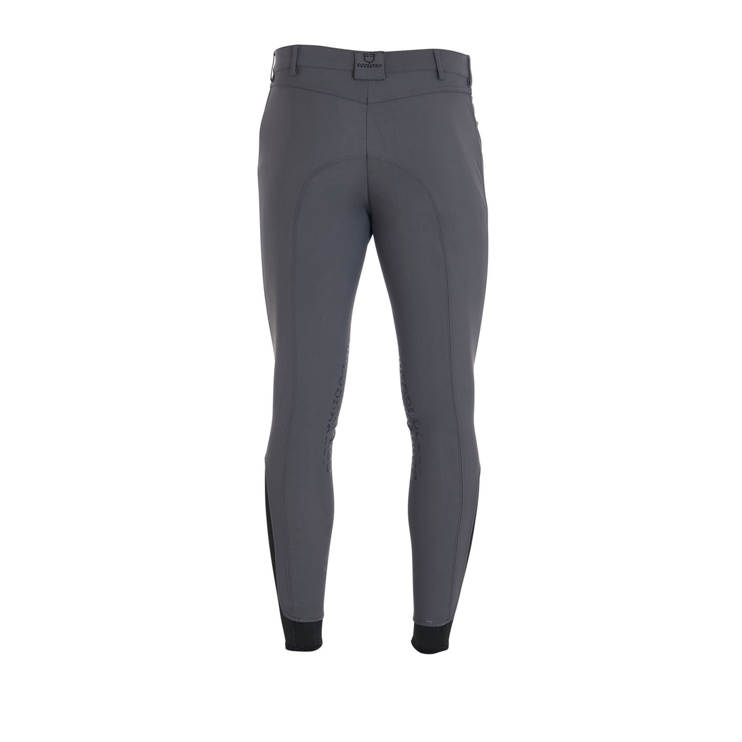 Pantalones de hombre slim fit grip con logo Equestro - Asphalt