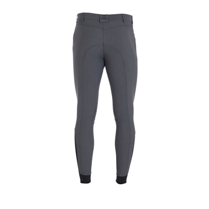 Pantalones de hombre slim fit grip con logo Equestro - Asphalt