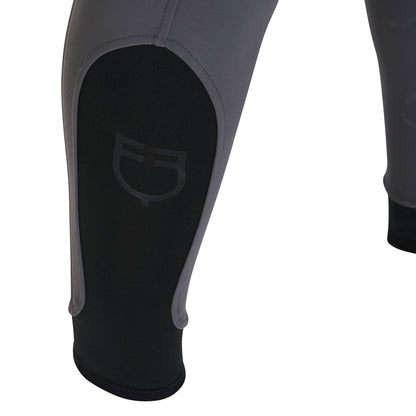 Pantalones de hombre slim fit grip con logo Equestro - Asphalt