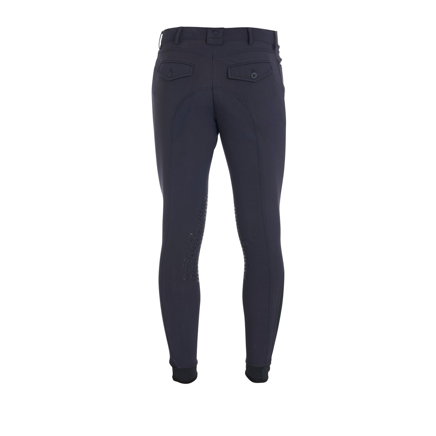 Pantalones de hombre slim fit grip con logo Equestro - Navy Blazer