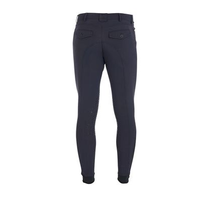 Pantalones de hombre slim fit grip con logo Equestro - Navy Blazer