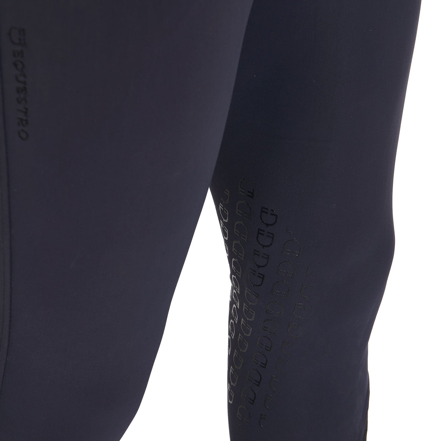 Pantalones de hombre slim fit grip con logo Equestro - Navy Blazer