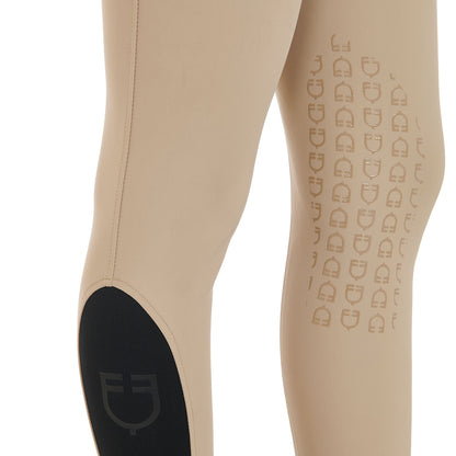 Pantalones de mujer slim fit grip con logo Equestro - Incense