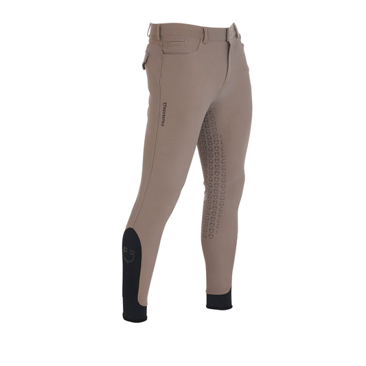 Pantalones de hombre slim fit full grip Equestro - Walnut