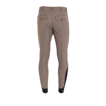 Pantalones de hombre slim fit full grip Equestro - Walnut