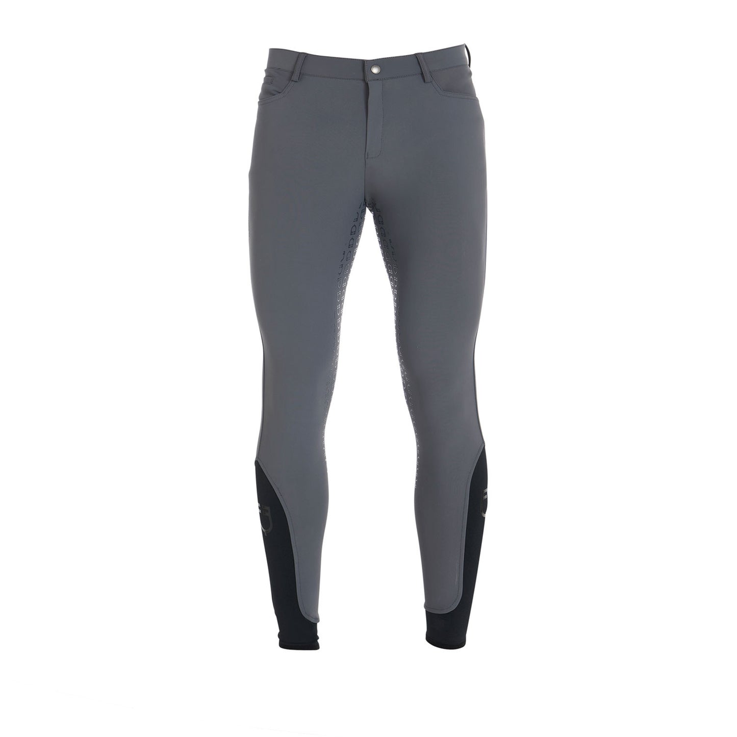 Pantalones de hombre slim fit full grip Equestro - Asphalt