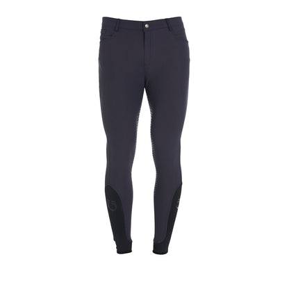 Pantalones de hombre slim fit full grip Equestro - Navy Blazer