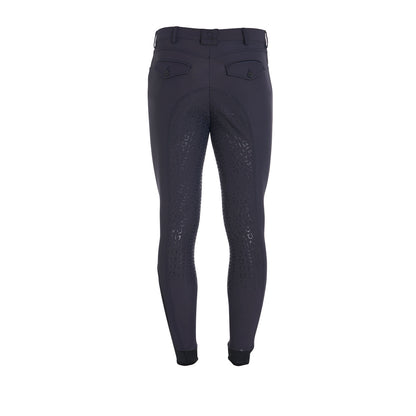 Pantalones de hombre slim fit full grip Equestro - Navy Blazer