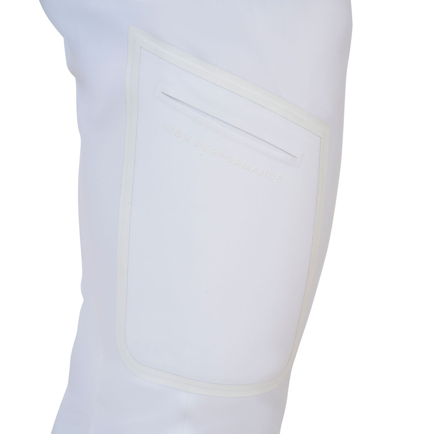 Pantalón slim fit hombre Equestro Ridertechnology costuras termoselladas - Blanco