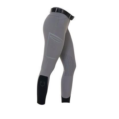 Pantalón slim fit mujer Equestro Ridertechnology costuras termoselladas - Mockingbird