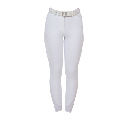 Pantalón slim fit mujer Equestro Ridertechnology costuras termoselladas