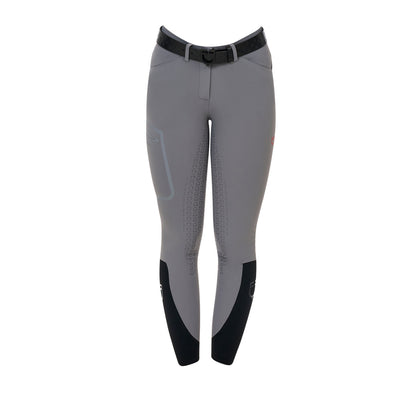 Pantalón slim fit mujer Equestro Ridertechnology full grip - Mockingbird