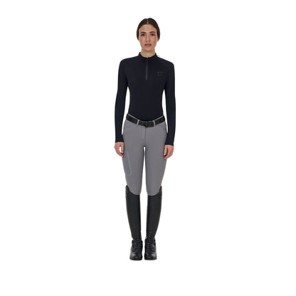 Pantalón slim fit mujer Equestro Ridertechnology full grip - Mockingbird