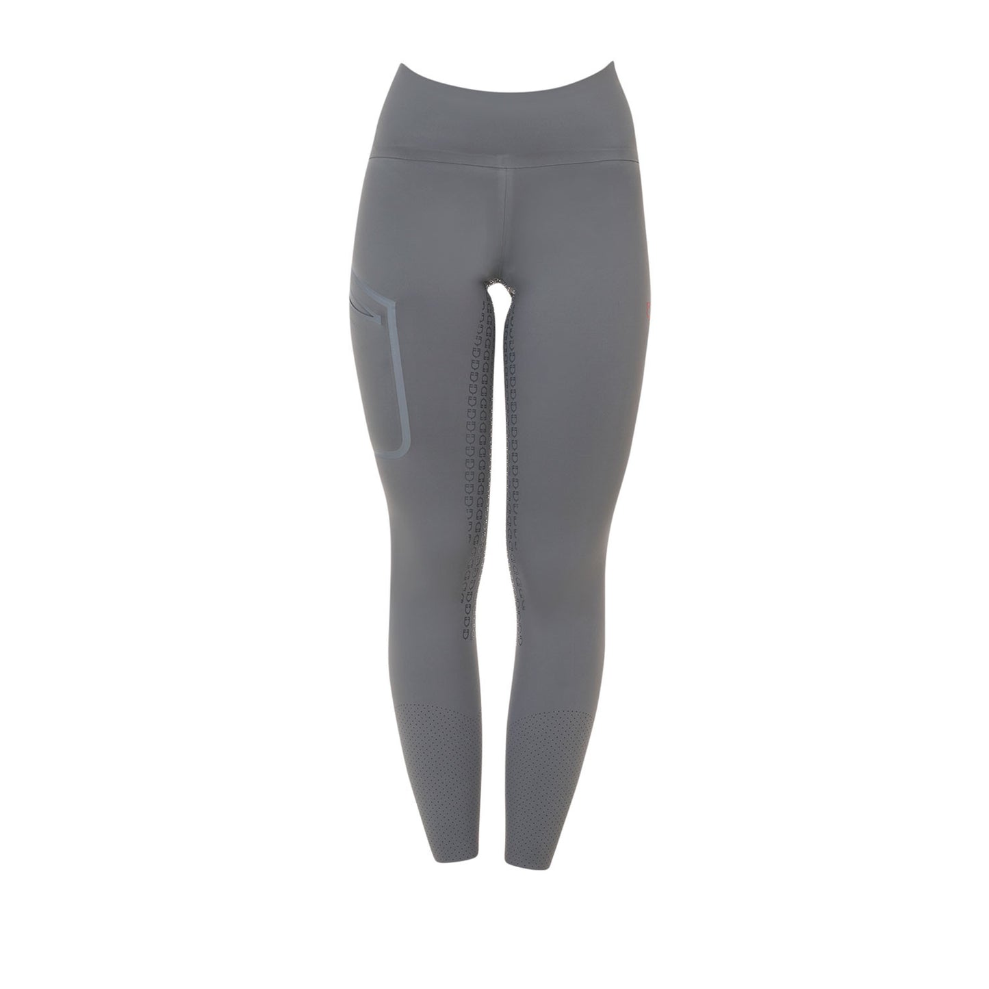 Leggings de mujer Equestro Ridertechnology cintura alta full grip - Mockingbird