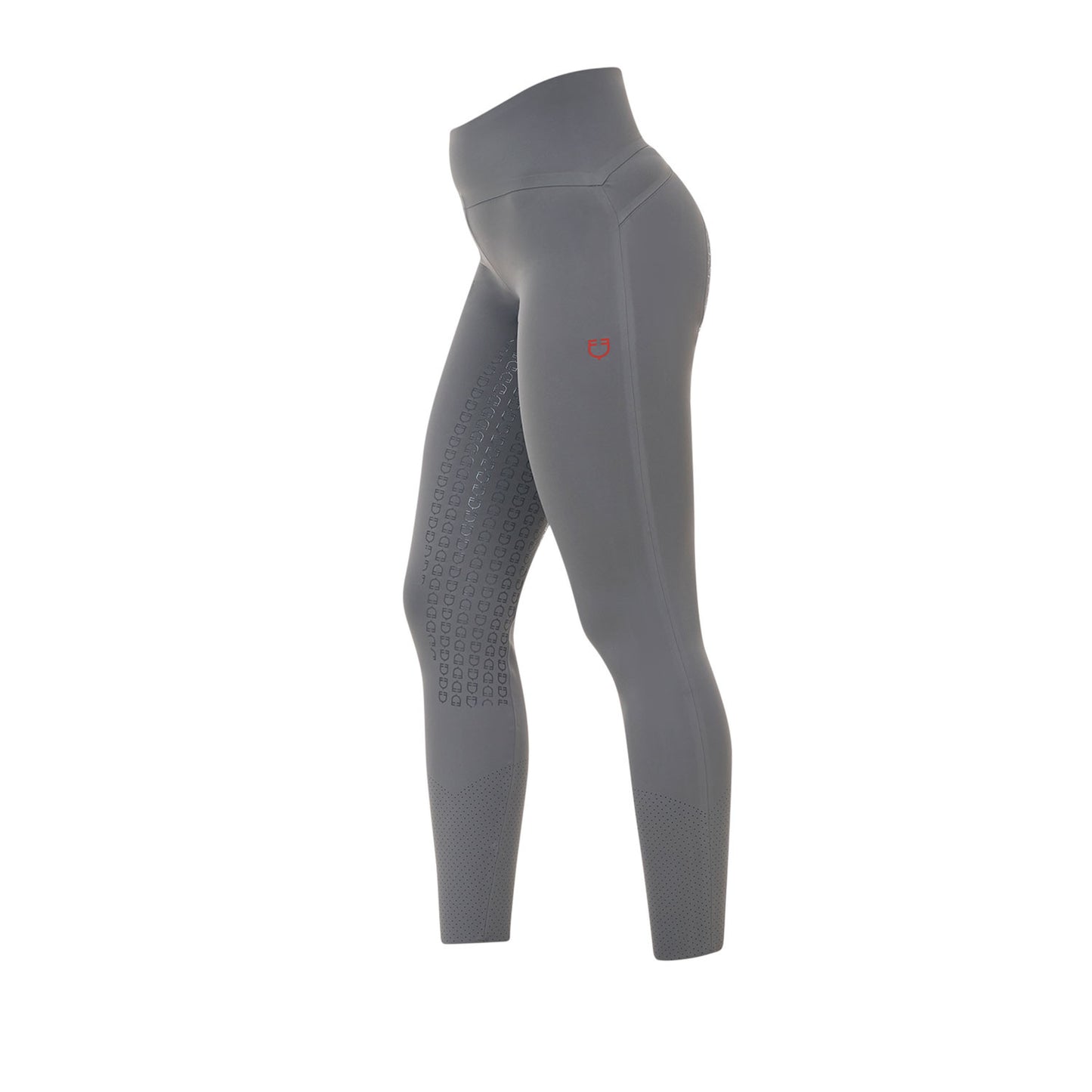 Leggings de mujer Equestro Ridertechnology cintura alta full grip - Mockingbird