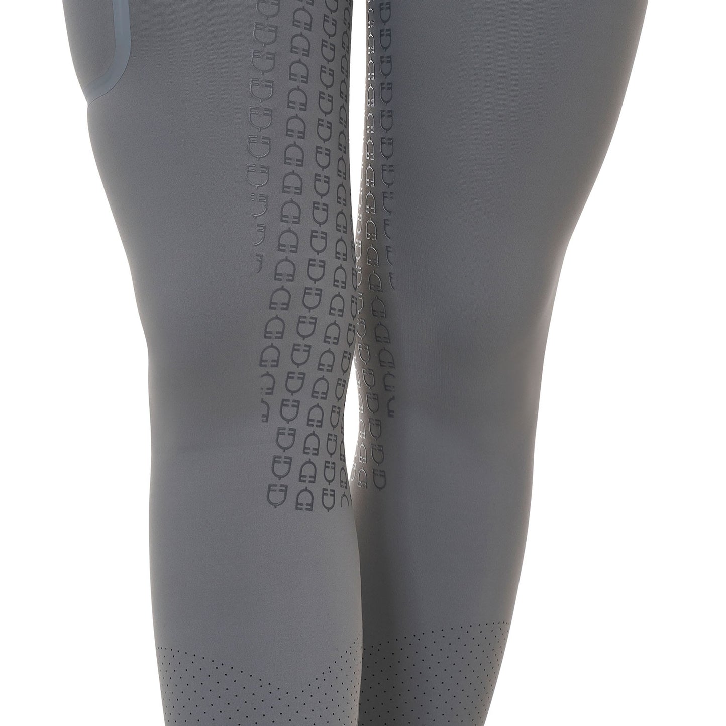 Leggings de mujer Equestro Ridertechnology cintura alta full grip - Mockingbird