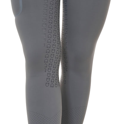 Leggings de mujer Equestro Ridertechnology cintura alta full grip - Mockingbird