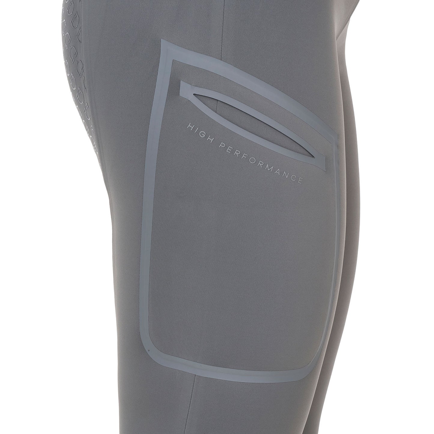 Leggings de mujer Equestro Ridertechnology cintura alta full grip - Mockingbird