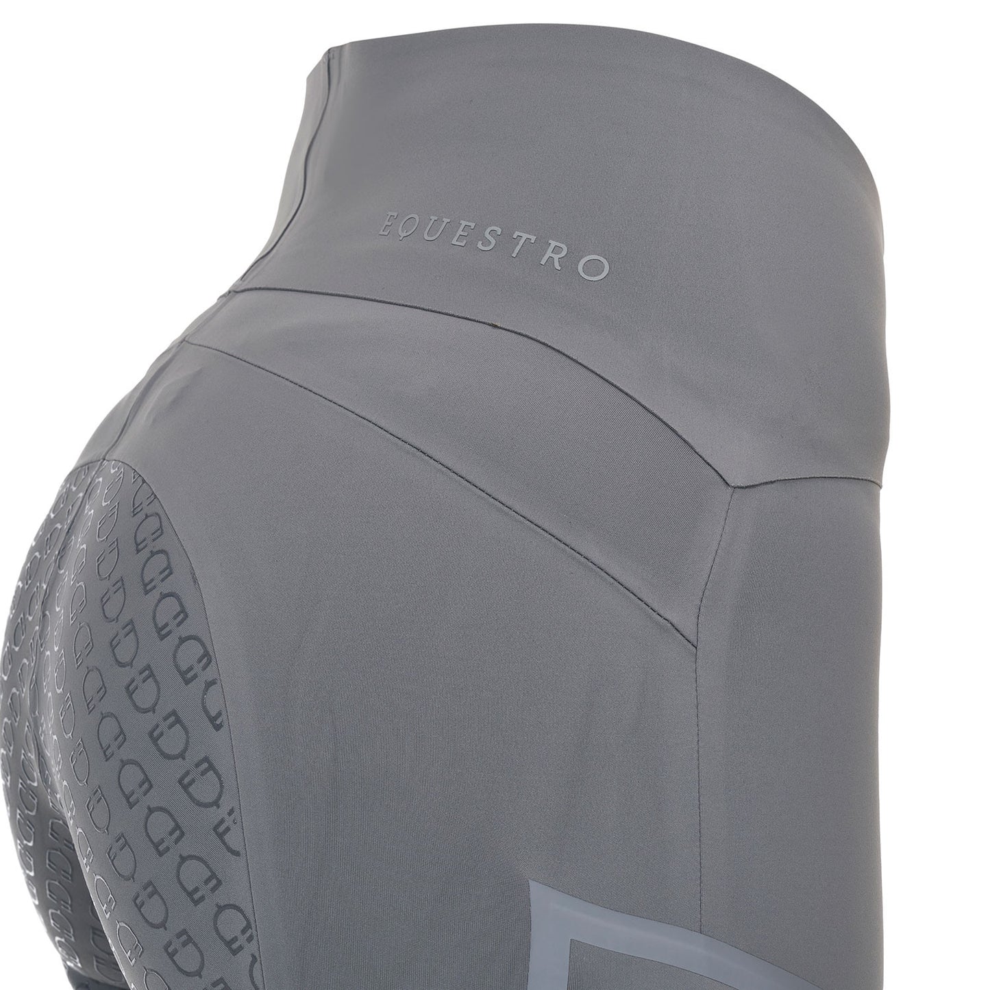 Leggings de mujer Equestro Ridertechnology cintura alta full grip - Mockingbird