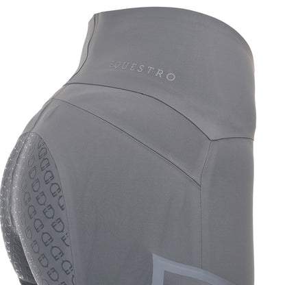 Leggings de mujer Equestro Ridertechnology cintura alta full grip - Mockingbird