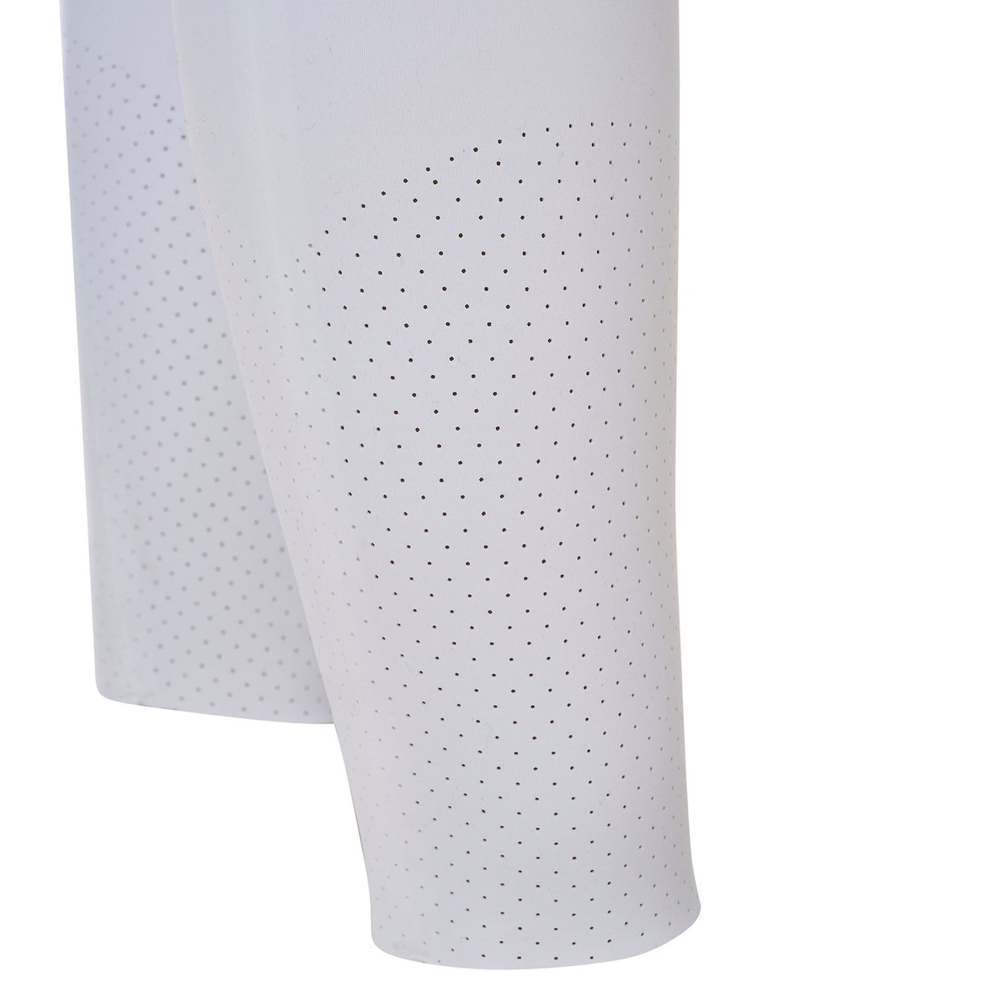 Leggings de mujer Equestro Ridertechnology cintura alta full grip - Blanco