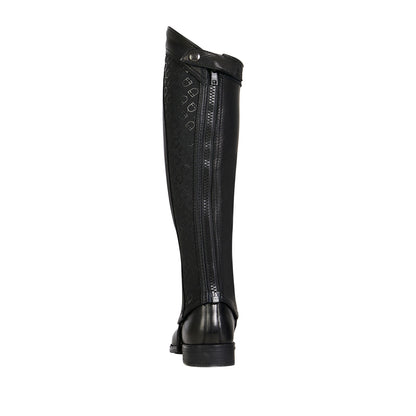 Polainas unisex banda elástica con logotipos Equestro - Negro