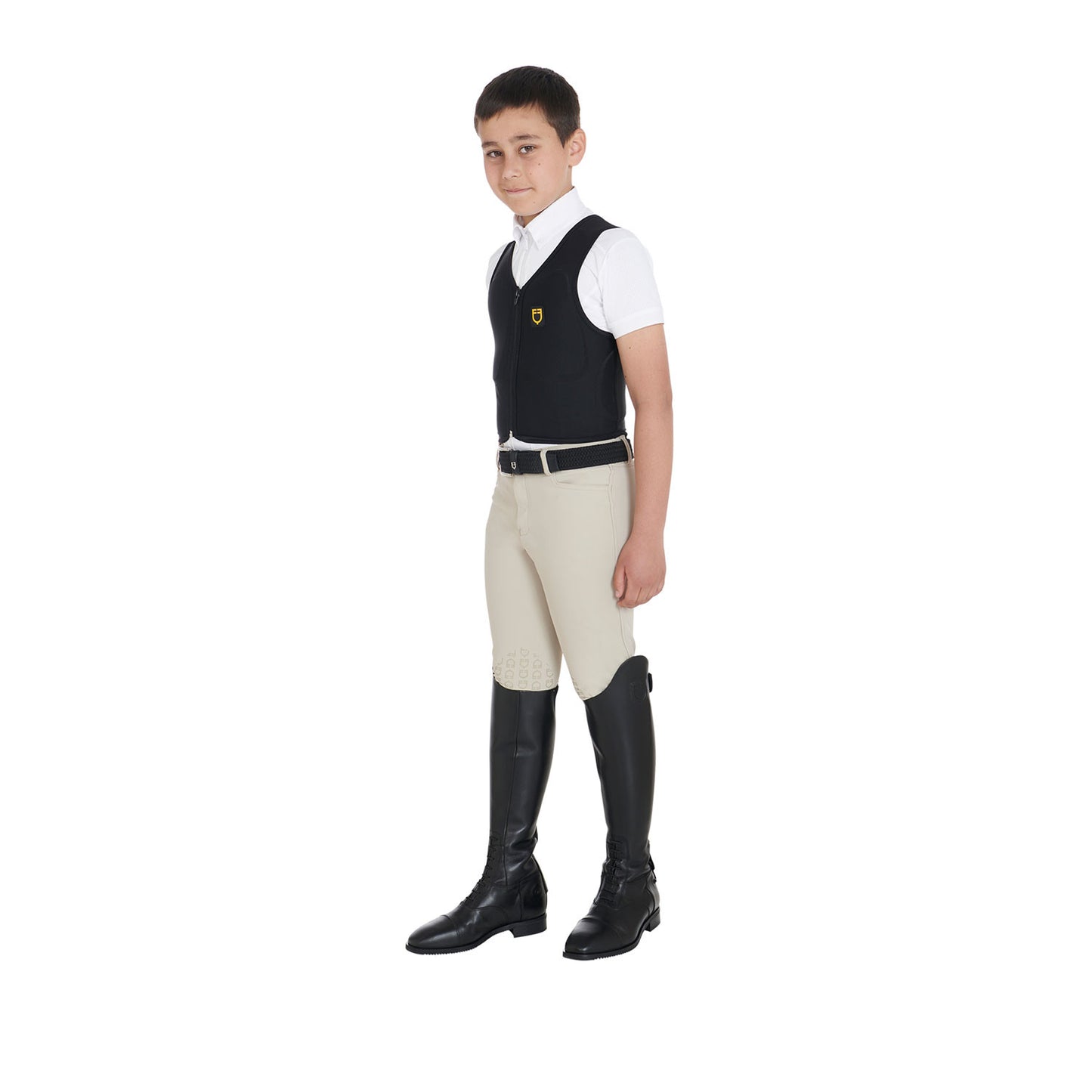 Protector de espalda para niños de nivel 2 Equestro - Negro