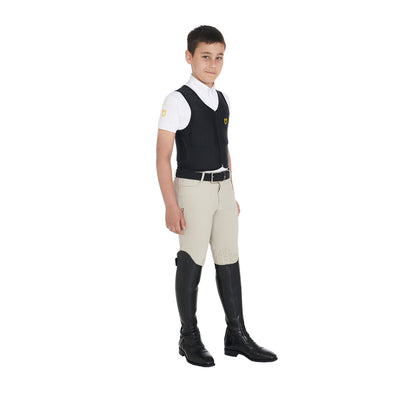 Protector de espalda para niños de nivel 2 Equestro - Negro