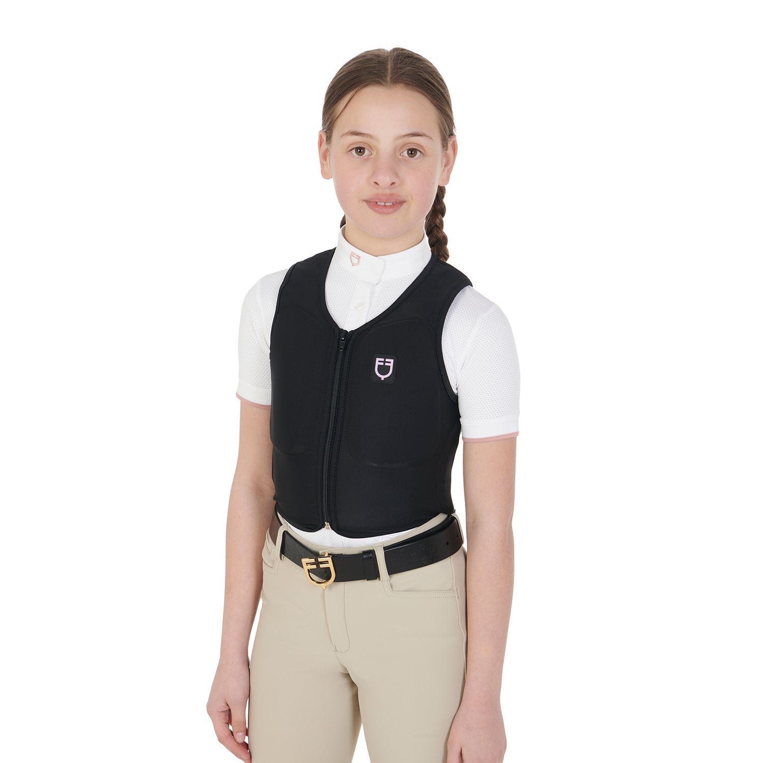 Protector de espalda para niños de nivel 2 Equestro - Lilla